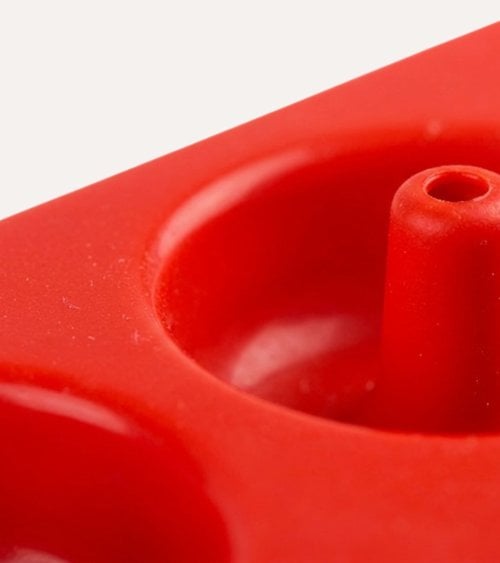 Molde de Silicona para Donuts con 6 Cavidades de Silicona