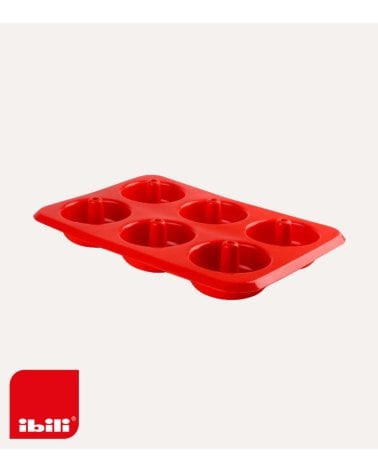 Molde de Silicona para Donuts con 6 Cavidades de Silicona