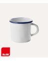 Taza Vintage con Asa de Acero Vitrificado