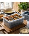 Fiambrera para Almacenar Croquetas de Plástico