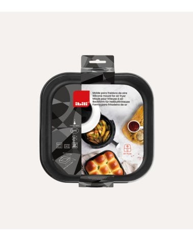 Molde de SIlicona Cuadrado para Air Frier
