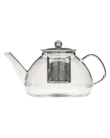 Tetera de Cristal de Alta Calidad, Resistente al Calor, Ideal para Tés y Tisanas