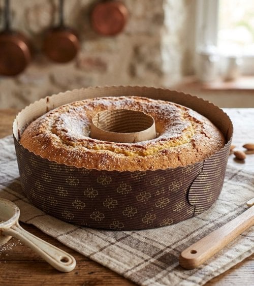 Set de 4 Moldes Savarín Desechables para Roscón de Papel