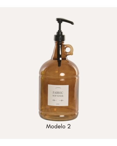 Dispensador de Jabón Laundry de ABS y Cristal