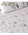 Colcha Bouti Estampado Flores Lora con 1 Funda para Cojin
