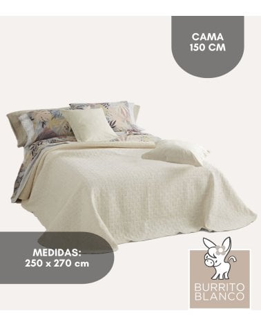 Colcha de Verano de Algodón y Poliester