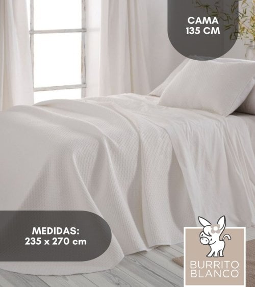 Colcha de Verano Jacquard 162 con 2 Fundas de Cojín