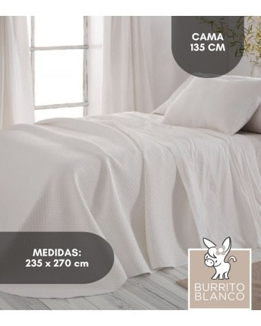 Colcha de Verano Jacquard 162 con 2 Fundas de Cojín