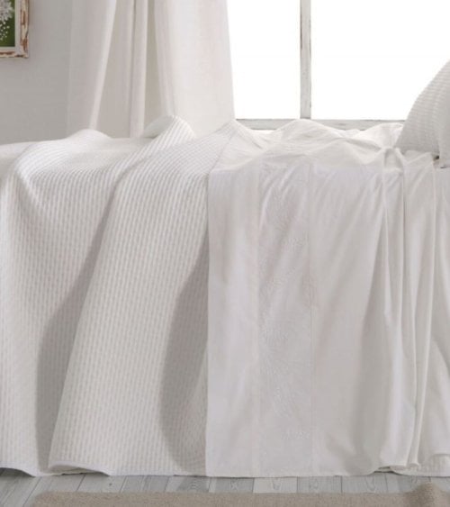 Colcha de Verano Jacquard 162 con 2 Fundas de Cojín