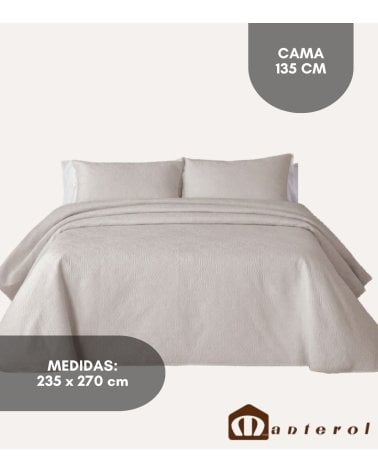 Colcha Bouti Summer Soft de Poliester con Funda para Cojin