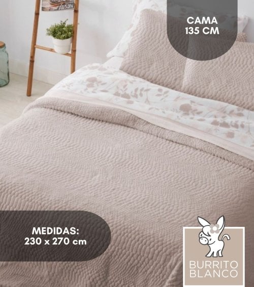 Edredón Colcha con Diseño de Piel de Serpiente con Funda para Cojin