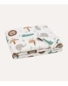 Colcha Bouti Infantil Jungle Animales con Funda para Cojin