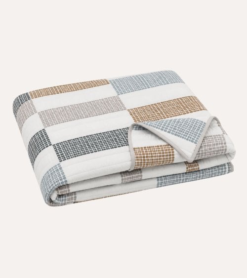 Colcha Bouti Paul Rayas con Funda para Cojin