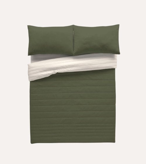 Colcha Bouti Reversible Bicolor Naturals