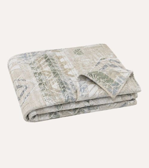 Colcha Bouti Persia Estampada con Funda para Cojin