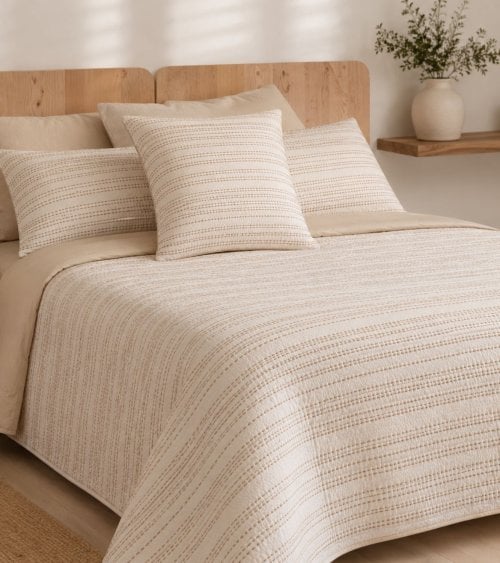 Funda de Cojin Alba Jacquard %50 Algodón 50% Poliester
