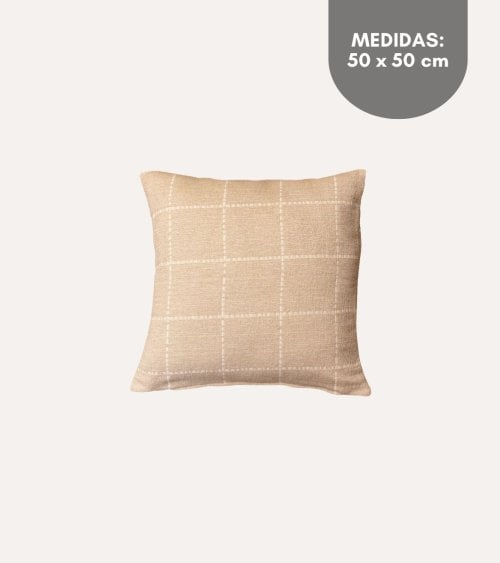 Cojin Vera Jacquard 80% Algodon y 20% Poliester