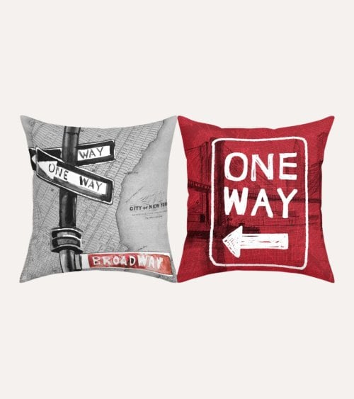 Cojin One Way de Algodón