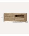 Mueble de TV Turín Clásico con 1 Puerta