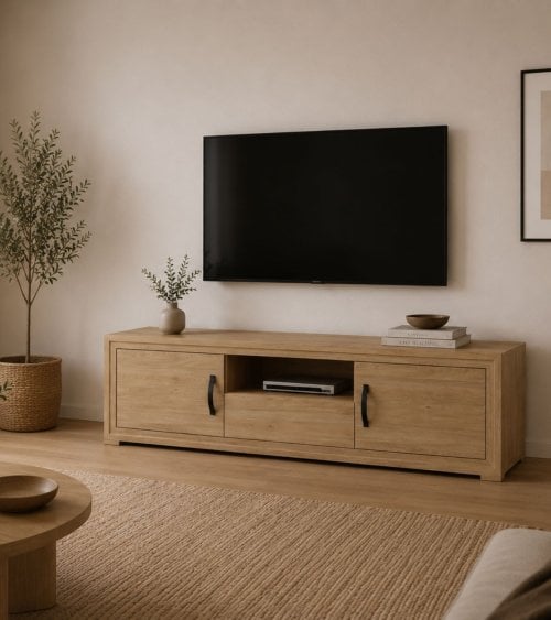 Mueble TV Turin con 2 Puertas