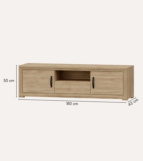Mueble TV Turin con 2 Puertas