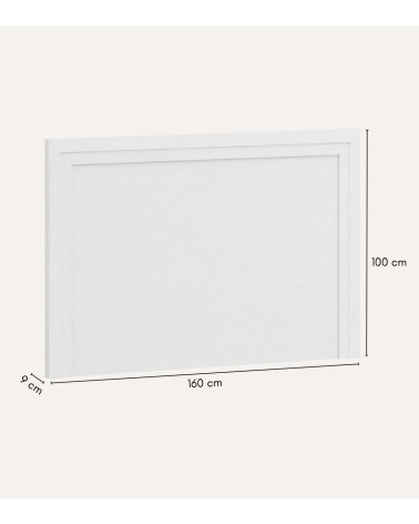 Cabecero Turin Liso de MDF