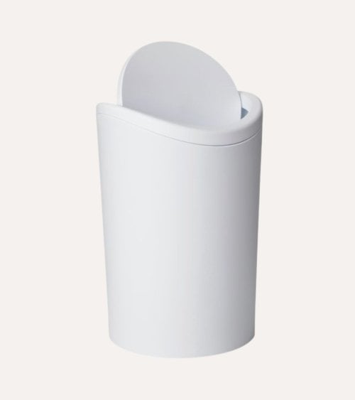 Cubo de Basura con Tapa Basculante de Polipropileno