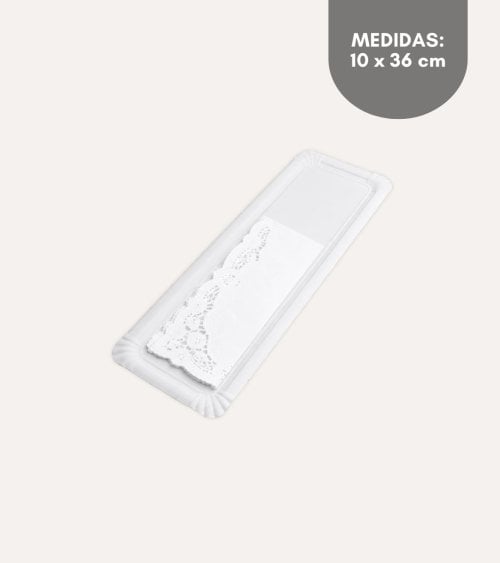 Set de 2 Bandejas con Bondas de Papel