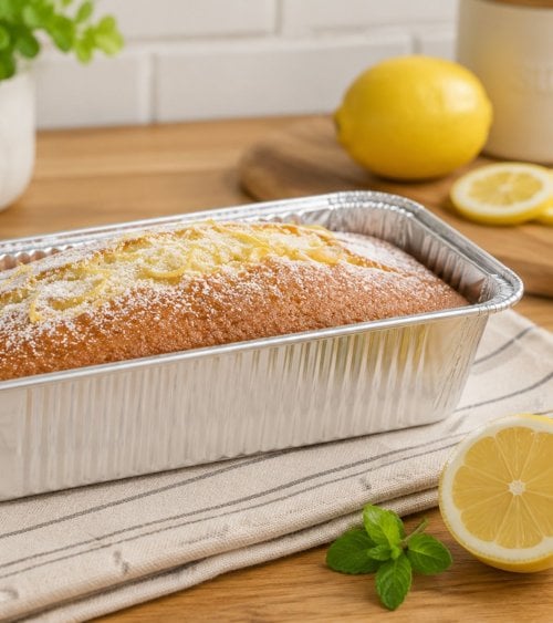 Set de 2 Bandejas Plum Cake Rectangulares de Aluminio