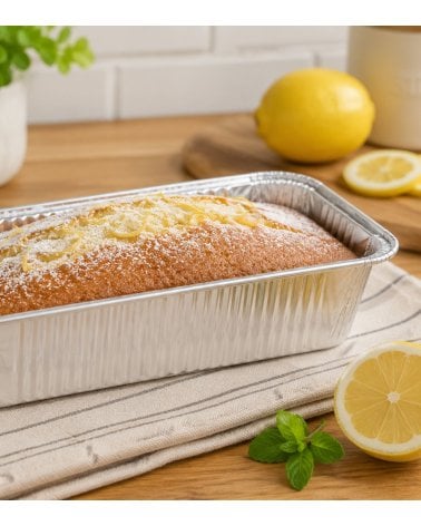 Set de 2 Bandejas Plum Cake Rectangulares de Aluminio