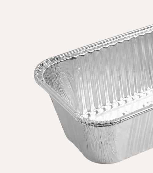 Set de 2 Bandejas Plum Cake Rectangulares de Aluminio