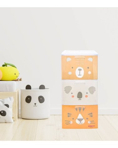 Cajonera Infantil con Dibujos de Animales