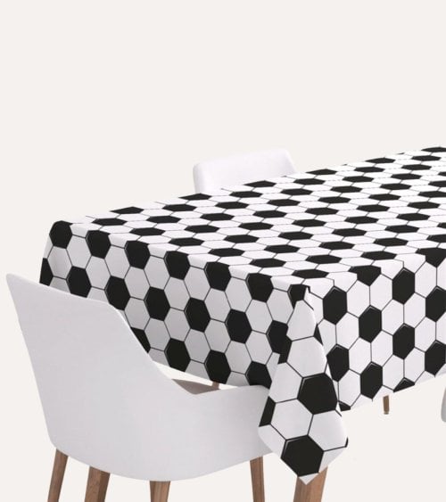 Mantel Rollo de Balón de Futbol de Papel