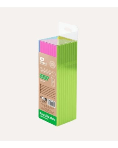 Set de 150 Pajitas Flexibles de Polipropileno