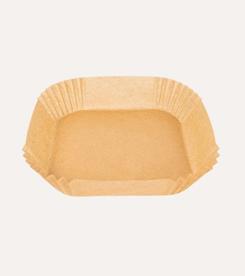 Set de 50 Moldes Cuadrados para Airfryer de Papel