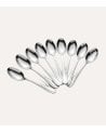 Set de 10 Cucharas Metalizadas Reutilizables de Plástico
