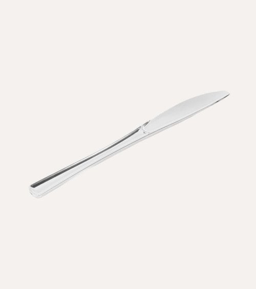 Set de 10 Cuchillos Metalizados Reutilizables de Plástico