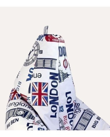 Puff Pera London XXL de Polipiel