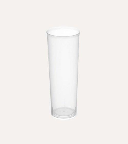Set de 10 Vasos de Tubo de Plástico
