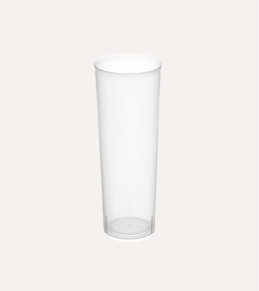 Set de 10 Vasos de Tubo de Plástico