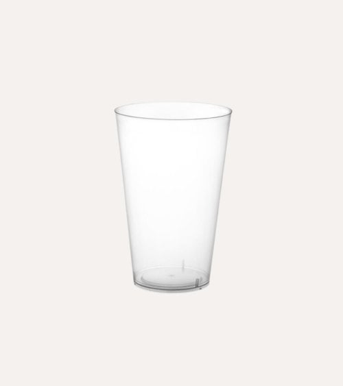 Set de 10 Vasos Reutilizables de Polipropileno