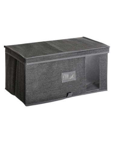 Caja de Almacenamiento Gris  - Solución de Organización Ideal