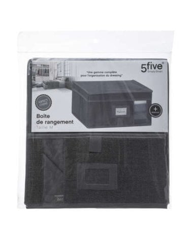 Caja de Almacenamiento Gris  - Solución de Organización Ideal