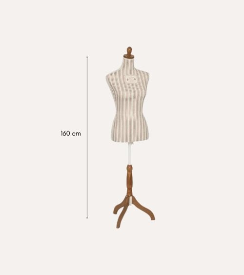 Maniquí Mona de Madera y Acero