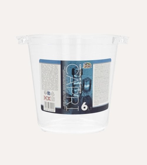 Cubitera Redonda Capri con Asas de Plástico