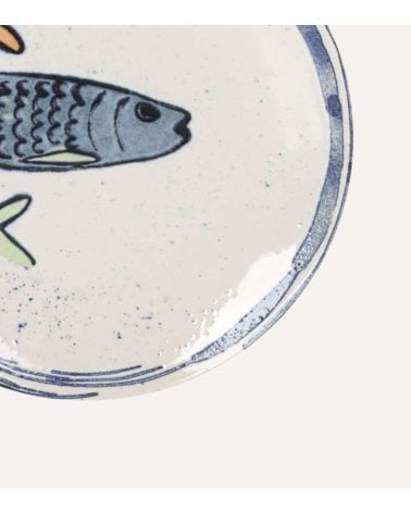 Plato de Postre Peixe de Gres
