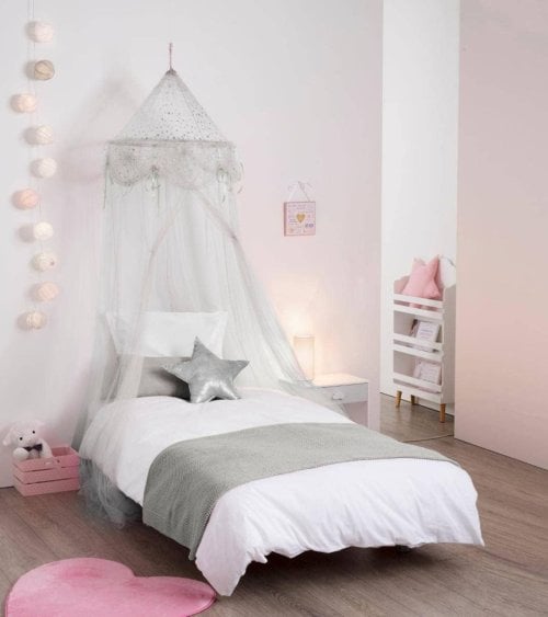 Dosel Infantil Princesa con Estrellas de Poliester