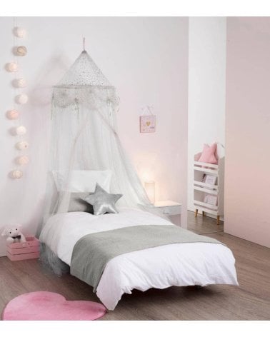 Dosel Infantil Princesa con Estrellas de Poliester