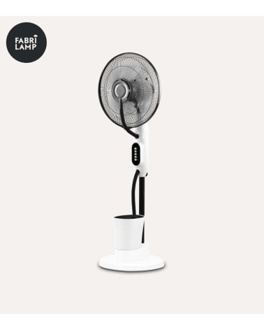 Ventilador Nebulizador Iceberg con 3 Velocidades y Bruma de Agua