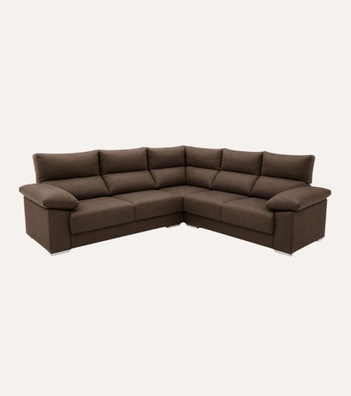Sofa Chaise Longue Rinconera de 5 Plazas